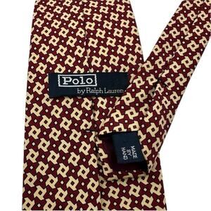 Polo Ralph Lauren Handmade Vintage Silk Tie Made in the USA